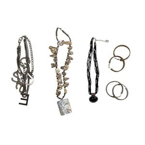 Bundle Jewelry Necklaces & Earrings Set of 5 Pieces